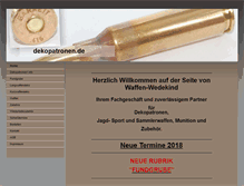 Tablet Screenshot of dekopatronen.com